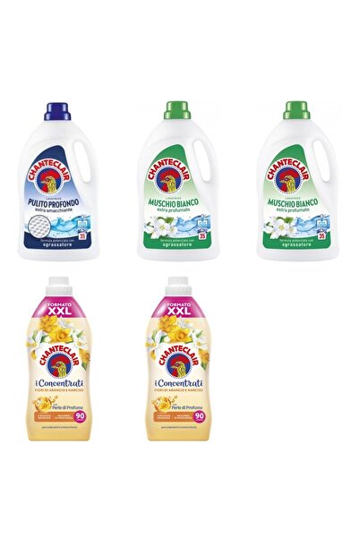 Chanteclair Set 5 Chanteclair: 1x Deep Cleanser, 2x White Musk Cleanser, 2x O...