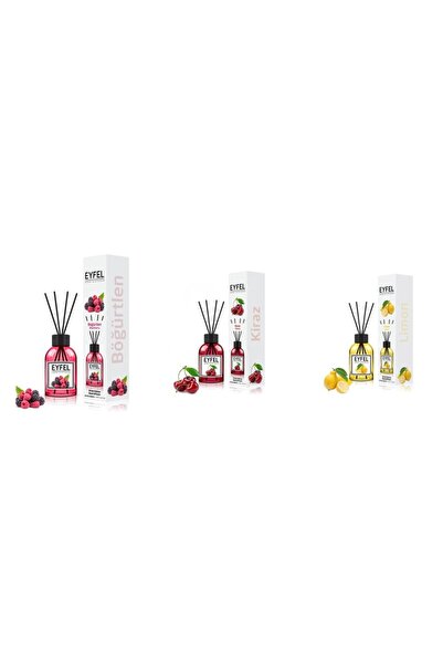 Eyfel Set 3 Eyfel: 1x Fructe de padure, 1x Cirese, 1x Lamaie
