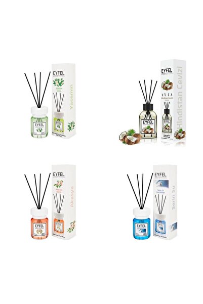 Eyfel Set 4 Eyfel: 1x Iasomie, 1x Nuca de cocos, 1x Acacia, 1x Cool water