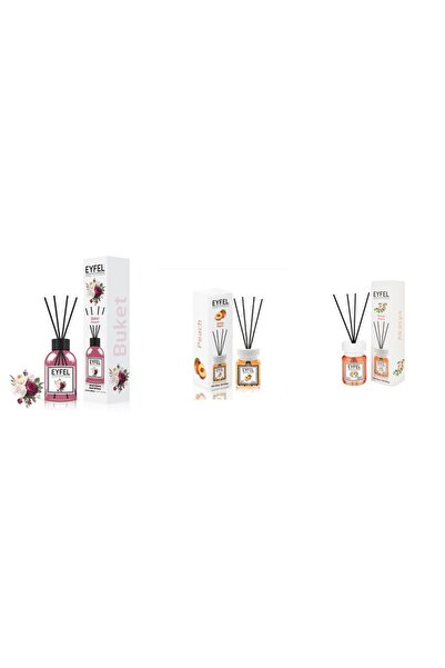 Eyfel Set 3 Eyfel: 1x Bouquet, 1x Piersica, 1x Acacia