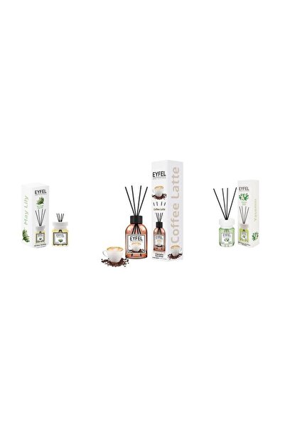 Eyfel Set 3 Eyfel: 1x Lacramioare, 1x Cafea, 1x Iasomie