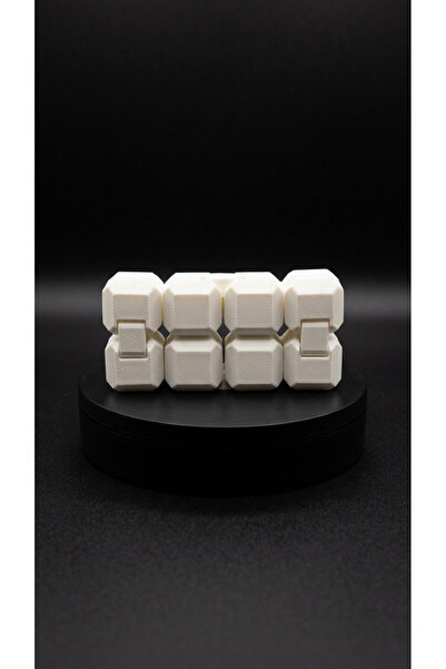 Lumessa Home Infinite Cube Stress Cube Moving Cube Black and White 3D Printing