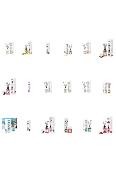 Eyfel Set 18 Eyfel: 2x Iasomie, 1x Ananas, 2x Zambile, 2x Piersica, 1x Acacia...