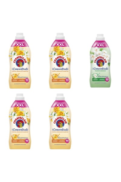 Chanteclair Set 5 Chanteclair: 4x Balsam Portocale, 1x Balsam Mosc Alb