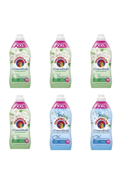 Chanteclair Set 6 Chanteclair: 4x Balsam Mosc Alb, 2x Balsam Marin