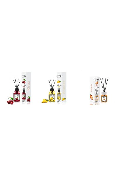 Eyfel Set 3 Eyfel: 1x Cirese, 1x Ananas, 1x Piersica