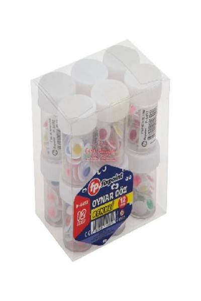 Oynar Göz Renkli 12 Mm (12 Adet)