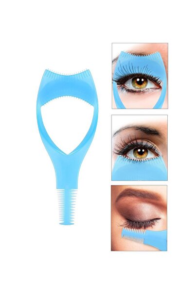 Seckinnn Maskara Sürme Aparatı – Rimel Koruyucu & Kirpik Ayırıcı Şablon (3’ü ...