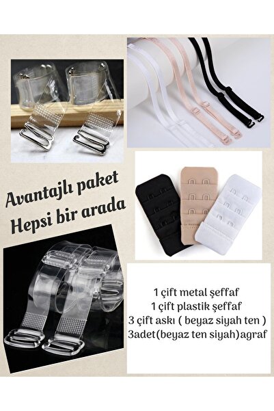 ÇamaŞırcıM Συνδυασμός κρεμάστρων όλα-σε-ένα (8 τεμάχια)