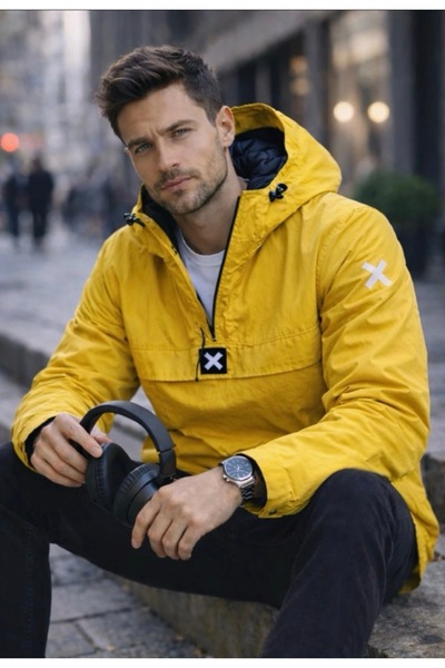 OEM Κίτρινο μπουφάν