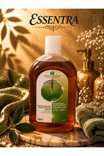 Essentra Home Antiseptik Dezenfektan Sıvı 500ml temizlik antiseptiği/ sağlık ...