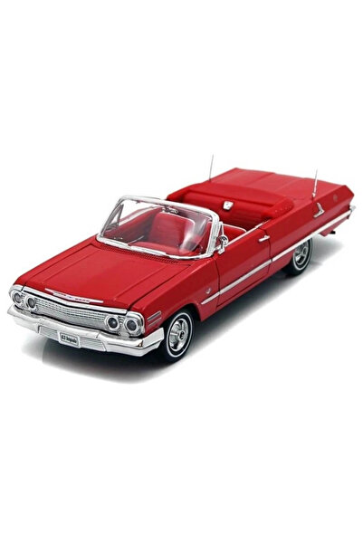 lunacs toys Welly NEX Die-Cast 1:24 1963 Chevy Impala Klasik Koleksiyon Aracı