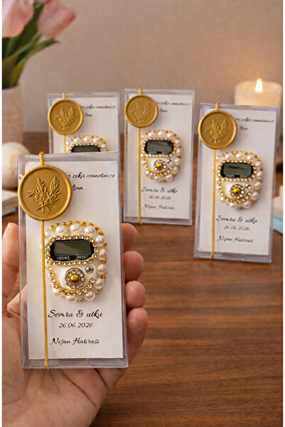 pearlcollections 10 adet kutulu premium seri taşlı zikirmatik