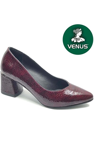 Venüs Pertek Γνήσιο Δερμάτινο Γυναικεία Παπούτσια με Τακούνι Γυναικεία Sitile...