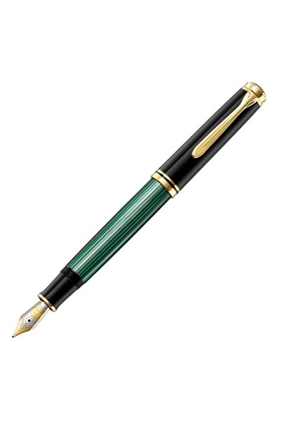 Souveran M800 Green Black Fountain Dolma Kalem EF Uç