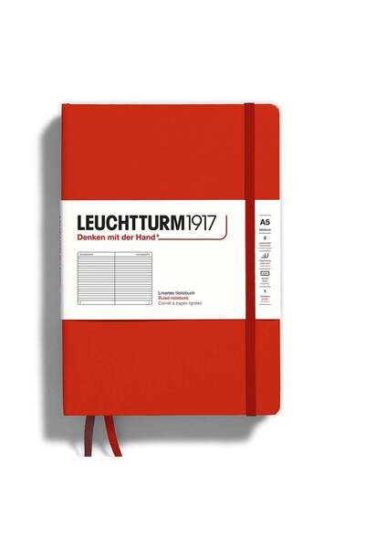 Leuchtturm1917 دفتر ملاحظات من سلسلة الألوان الطبيعية، حجم متوسط (A5)، غلاف ص...