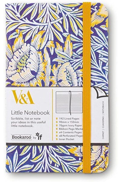 İF Bookaroo Notebook (A6) Sarı Çiçek