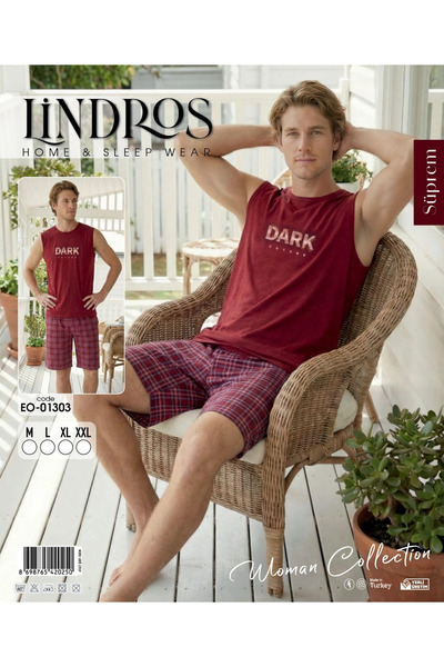 SS HOME CONCEPT Lindros eo-01303 men's sleeveless supreme shorts set