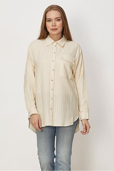 Alvina ΡΙΓΕΤΕΝΤΟ ΠΟΥΚΑΜΙΣΟ ΜΕ ΓΙΑΚΑ 46358