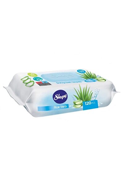 Crocodileskids Șervețele umede, SLEEPPY, Aloe Vera, Pachet de 120 bucăți