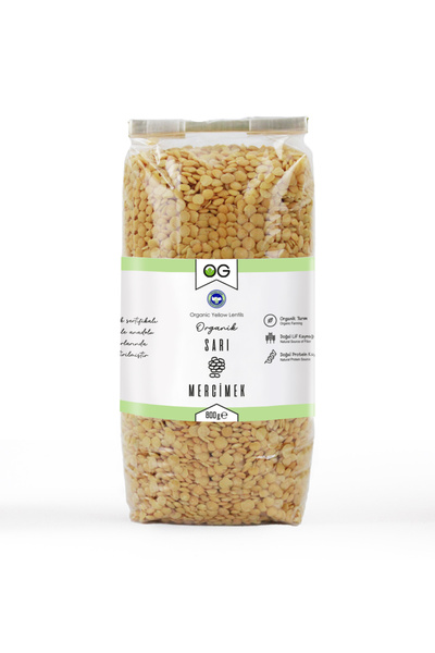 OG natural 3’lü Organik Mercimek Çeşitleri Seti