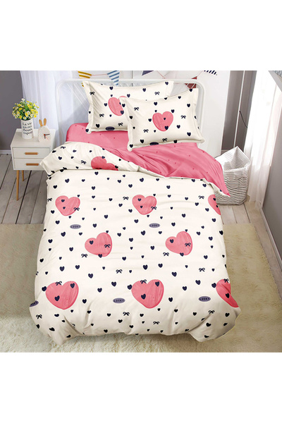 OEM Duvet Cover Set for 1 person bed, 4 pieces, Finet, JHN, AURA-0821