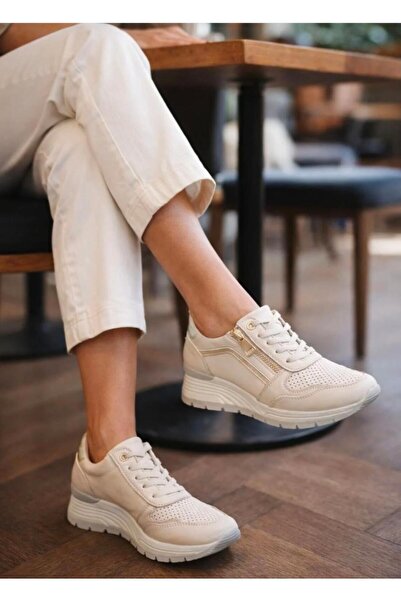 Venüs 2313072 Genuine Leather Women's Air Flow System Comfort Shoes