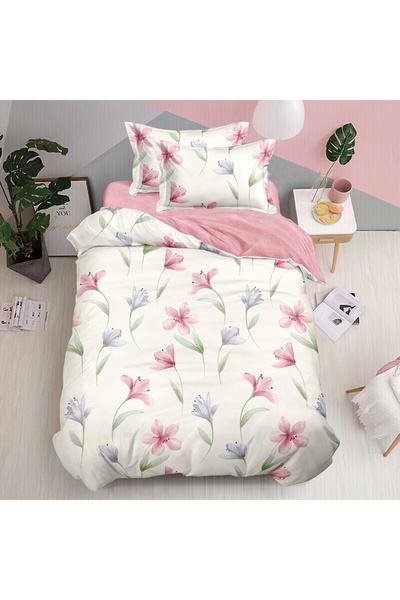OEM Duvet Cover Set for 1 person bed, 4 pieces, Finet, JHN, AURA-0797
