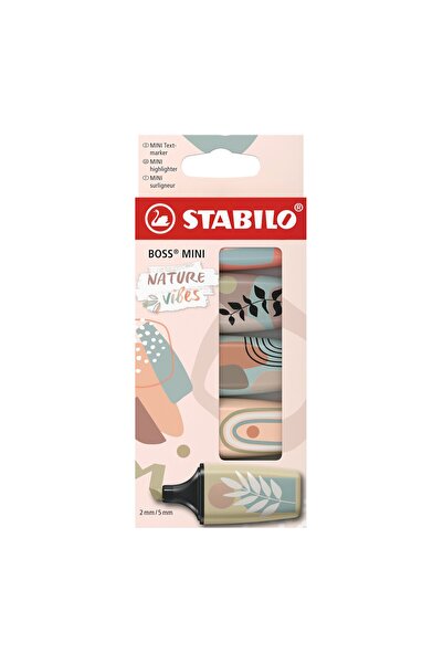 Stabilo BOSS MINI Naturevibes 5'li Paket