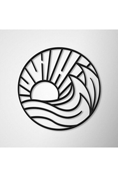 OEM Decoratiune de perete Sunrise and Waves
