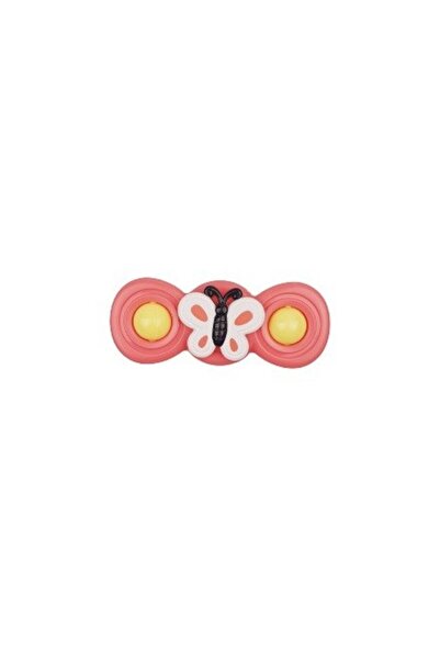 Cyrax Spinner pentru copii cu 2 fețe, Spinimals Fluture, Roz