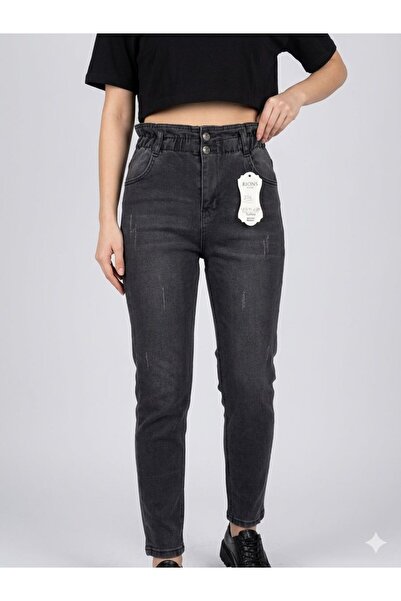 RİONS Belli Elastic Boyfriend Jeans Comfort Lycra Fabric