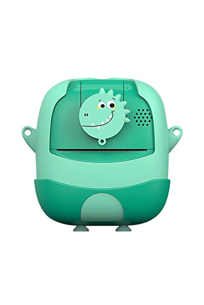 Cyrax Cameră foto instantanee pentru copii, șnur verde inclus