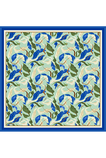 ARMANDA ΜΕΤΑΞΩΤΟ ΦΑΝΕΛΙ ΤΥΠΟΥ TWILL ΜΕ ΣΧΕΔΙΟ LUNASS - ΤΥΡΚΟΥΑΖ