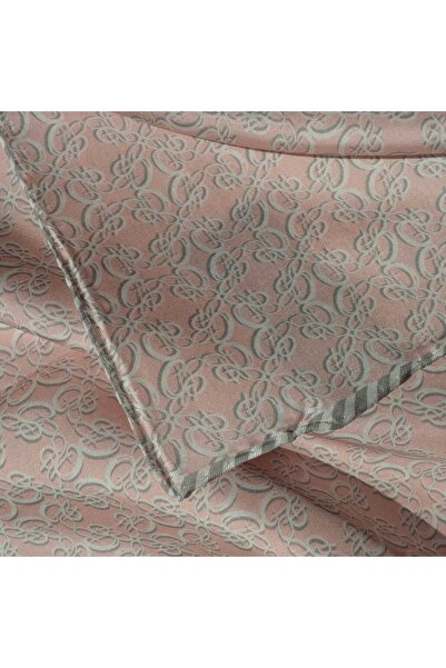 BBDBOUTIQUE BBD Yıldızı-Pembe Gri İpek Twill Eşarp 90