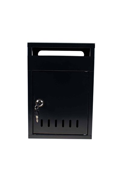 FOXMAG24 Μεταλλικό γραμματοκιβώτιο 33.5x23 εκ., επιτοίχιο, σκούρο γκρι/χρώμα