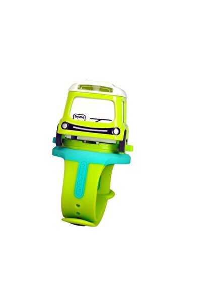 Cyrax Jucărie pentru copii, Cyrax, autobuz-ceas, Verde