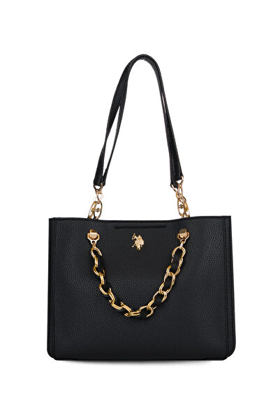 U.S. Polo Assn. Γυναικεία Τσάντα Ώμου Μαύρη US26146 – Καθημερινό, Κομψό Σχέδι...