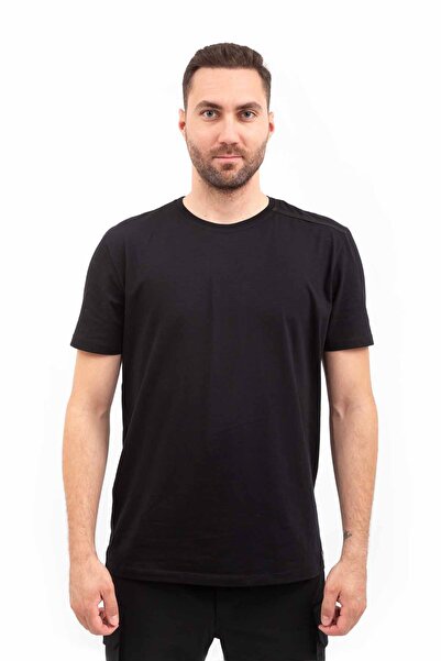 VAV WEAR Outdoor T-shirt Günlük Pamuklu Basic Erkek BASETI03