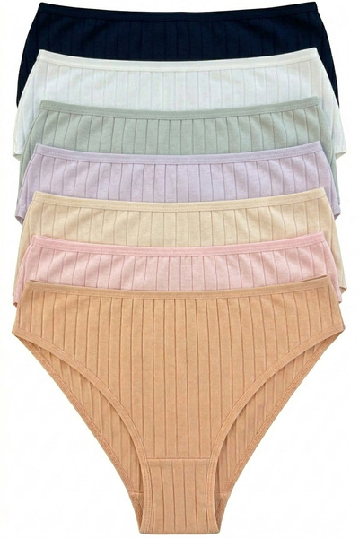 Nicoletta Chiloți pentru fete, pachet de 7, din bumbac, lycra, tip camisole, ...