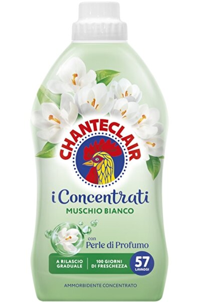 chante clair ChanteClair Concentrated Fabric Softener, 57 Washes, White Musk,...