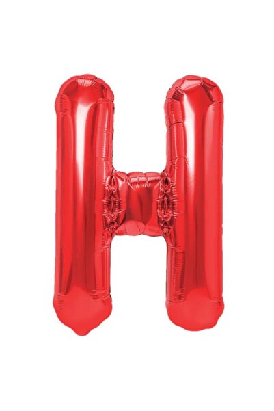 Cyrax Balon din folie metalizată, litera H, băț roșu inclus