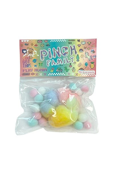 Cyrax Jucărie squishy antistres, ambalaj transparent multicolor