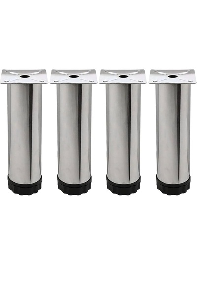 METALİ 20 Cm Metal Mobilya Ayağı, Lüks Metal Mobilya Ayak, Koltuk, Dolap, Şif...
