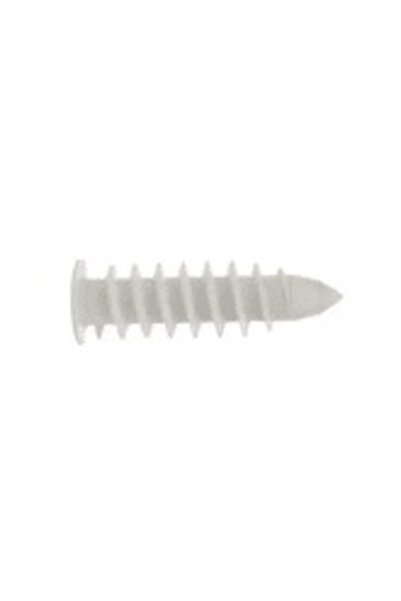 FOXMAG24 Set de 10 dibluri din polistiren, lungime 95mm, culoare albă
