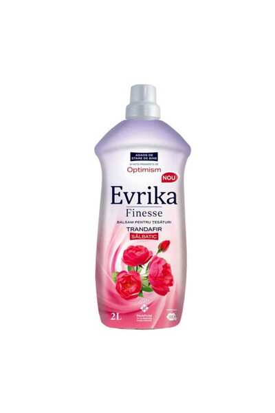 Evrika Balsam rufe Evrika, lichid, catifelare, parfum persistent, 2 L, tranda...