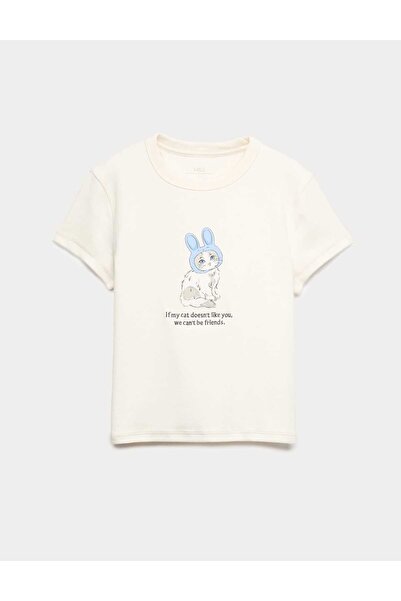 Marks & Spencer Desenli Çocuk T-shirt