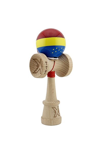 Cyrax Kendama X Original, Sfoară 62/65 cm Multicoloră