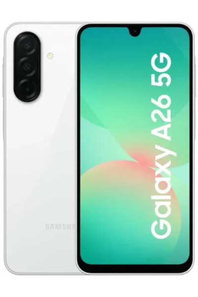Samsung (A266) Galaxy A26 Διπλή 5G 128GB 6GB RAM Λευκό