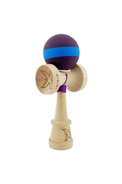 Cyrax Kendama X Original, Sfoară 62/65 cm M Mov/Albastru/Mov